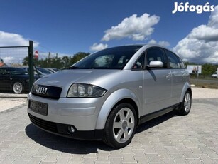 AUDI A2 1.4 Szkönyv.Klíma.2Kulcs.Frissműszaki