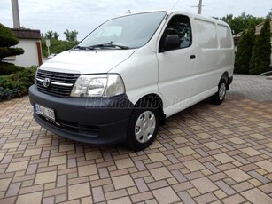 TOYOTA HI-ACE Hiace 2.5 D-4D Panel Van ORIGINÁL 89.000KM.MEGKÍMÉLT ÚJSZERŰ.FRISS MŰSZAKI VIZSGA.AZONNAL ELVIHETŐ