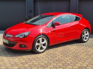 OPEL ASTRA J GTC 1.4 T Start-Stop Active FÉLBŐR ÜLÉSEK. 108.000 KM. TEMPOMAT.FERRARI PIROS FÉNYEZÉS. HIBÁTLAN ÁLLAPOT