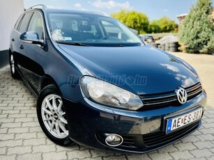 VOLKSWAGEN GOLF VI Variant 2.0 CR TDI Highline DSG VÉGIG SZERVIZELT! VEZÉRLÉS KUPLUNG KETTŐSTÖMEGŰ CSERÉLVE! ÜLÉSFÜTÉS! TEMPOMAT!