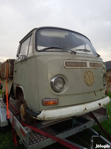 Veterán 1972-es Volkswagen T2 westfalia nagy fa platós eladó