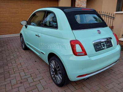 FIAT 500 1.2 8V Lounge Dualogic S&S Vezetett szervizkönyv