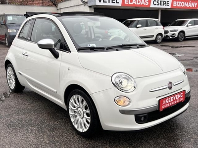 FIAT 500C 1.2 8V By Gucci Xenon Bőr Digitklíma Tolatóradar Megkímélt!