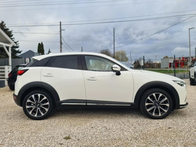 MAZDA CX-3 2.0i Revolution FOGLALÓZVA-LED-ACC-HUD-Ü+korm.fűt-Keyless-T.kamera-BOSE-CarPlay-V.horog-Sz.könyv