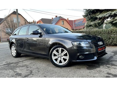 AUDI A4 Avant 2.0 TDI DPF EU5 MEGKÍMÉLT/170LE/KÉZIVÁLTÓ/17-ES ALU/SPORT CSOMAG/ÜLÉSFŰTÉS/NAGYKIJELZŐ/T.RADAR/T