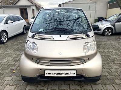 SMART FORTWO 0.7 City Coupe Passion Softip Cabrio BŐR-SZÖVET BELSŐ.ÜLÉSFŰTÉS.KLÍMA.ALUFELNI/FRISS SZERVIZ.KÖLTSÉGMENTES!