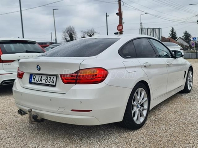 BMW 420d Bi-Xenon-Bőr-Ü.fűtés-Napfénytető-HeadUp-Navi-Park.radar-V.horog-2szett kerék