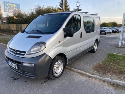 OPEL VIVARO 1.9 DTI Tour L1H1 6 SZEM+TEHER+FRISS MŰSZAKI!!!+KLÍMA