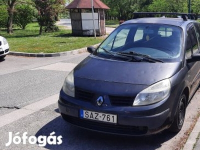 Renault Scenic 1.6 benzin 2 év műszaki, vonóhorog