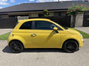 FIAT 500 1.2 8V Lounge ELSŐ TULAJDONOS. FŰTHETŐ BŐR ÜLÉS. KÉT ZÓNÁS DIGITÁLIS KLÍMA