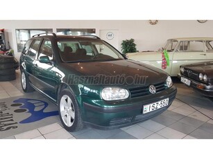 VOLKSWAGEN GOLF IV Variant 1.9 PD TDI Comfortline Digit klíma 1 tulaj Friss műszaki Vonóhorog