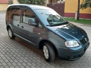 VOLKSWAGEN CADDY 1.6 Life Style 169.000 km! Szervízkönyv! Kéziváltó! Dupla tolóajtó!