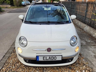 FIAT 500C 1.4 16V Lounge Dualogic 100 lóerős. Sport változat. Bőrbelső. Első-hátsó parkradar. 6 sebesség