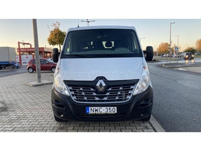 RENAULT MASTER 2.3 dCi 125 L3P3 3,5t Pack Comfort Dupla fülke. 317cm hosszú plató