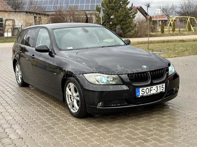 BMW 320d Touring (Automata) SZERVÍZKÖNYV - VALÓS KM - NAVI