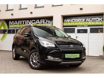 FORD KUGA 2.0 TDCi Titanium Plus Panther Schwarz Edition +Full Szervíz +1.Tulaj +2X-s Garancia !!