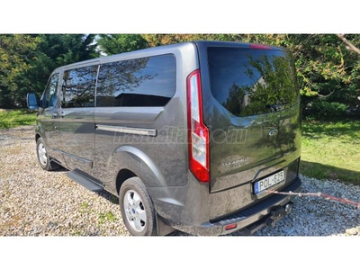 FORD TRANSIT Tourneo Custom 2.0 TDCi 310 L2H1 Titanium (9 személyes ) Magyarországi 1 tulajdonostól 170 LE dupla tolóajtó. hosszított dupla klíma