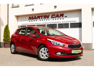 KIA CEE'D 1.4 CVVT EX Keveset futott + Impozáns Infra Red Edition + Szervízkönyv + 2x-es GARANCIA!!