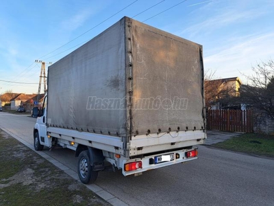 PEUGEOT BOXER 2.2 HDi 350 CHC L3 Heavy E5 Platós-Ponyvás-Légrugó-Állófütés-Stb