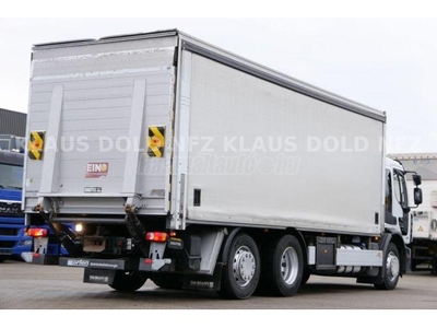 RENAULT PREMIUM 430 4X2 PLATÓS-PONYVÁS + EMELŐHÁTFAL