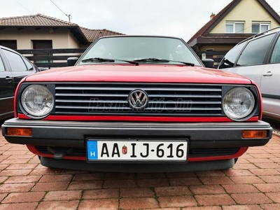 VOLKSWAGEN GOLF II 1.6 CL 72ekm-Törésmentes-Gyári fényezés-RITKASÁG