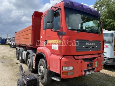 MAN TGA 35.480 8X4 Csere felépítményes