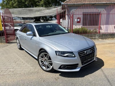 AUDI A4 2.0 TDI DPF 3X-S-LINE! VÉGIG VEZETETT SZERVIZKÖNYV! NAVI-XENON-ÜLÉSFŰTÉS-KAMERA