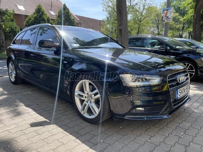 AUDI A4 Avant 2.0 TDI quattro S line.xenon.navi+.digit klíma.állóés ülésfűtés.vonóhorog.holttérfigyelő.193000k