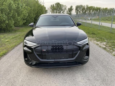 AUDI E-TRON 55 S line quattro (Automata) 360-as kamera - S line külső - S line belső - Garanciális