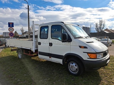 IVECO DAILY 35 C 10 D Billenőplatós! 7 személyes! 3.5 tonnás horoggal!