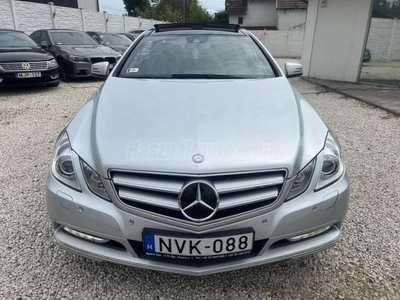 MERCEDES-BENZ E 220 CDI BlueEFFICIENCY Avantgarde (Automata) PANÓRÁMATETŐ-SÁVTARTÓ-TÁVOLSÁGTARTÓ