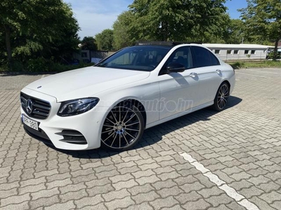 MERCEDES-BENZ E 220 d 9G-TRONIC AMG line MO-i/Intergált szerviz/friss m//Night-pack/HUD/Wildscreen/keyless/Multi