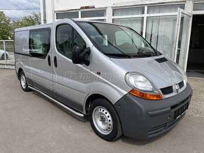 RENAULT TRAFIC 1.9 dCi L2H1 végig vez. szerv.könyv. hosszított. klímás