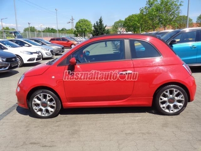 FIAT 500 C 1.2 8V Sport Cabrio /Újszerű állapotban - Garantált - 94.500 KM!/