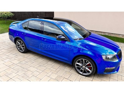 SKODA OCTAVIA 2.0 CR TDI RS DSG Euro 6 BLACK EDITION - HIBATLAN - SERULESMENTES - NAGYNAVI - F1 VALTO - NAPFENYTETO