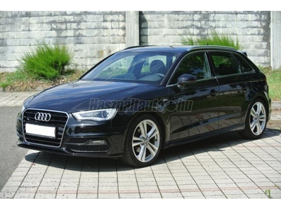 AUDI A3 Sportback 2.0 TDI Attraction 3 x S-Line 157e. KM! TÖRÉSMENTES GYÖNYÖRŰ ÁLLAPOT! 8 ALUFELNI