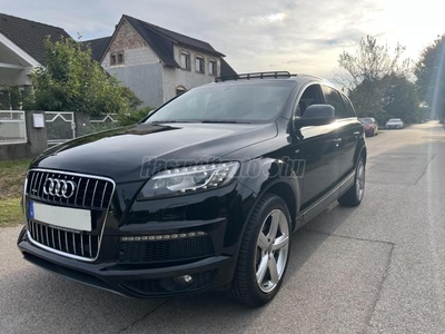 AUDI Q7 3.0 TDI DPF quattro Tiptronic ic PANORÁMATETŐ!!S-LINE!!BŐR!!NAVIGÁCIÓ!!FŰTHETŐ ÜLÉS!!