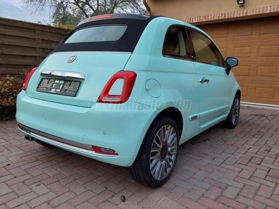 FIAT 500 1.2 8V Lounge Dualogic S&S Vezetett szervizkönyv