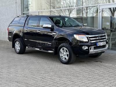 FORD RANGER 3.2 TDCi 4x4 Limited MAGYARORSZÁGI / DUPLADIGIT / BŐR / GYÁRI FÉNY / 3.5 TONNÁS HOROG