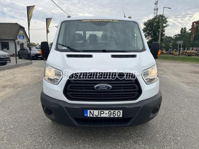 FORD TRANSIT 2.2 TDCi 350 MWB Ambiente Fix platós / magyarországi / szervizelt / duplafülke / duplakerék