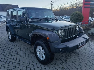 JEEP WRANGLER Unlimited 2.8 CRD Sport (Automata) LED-Vonóhorog-Ülésfűtés