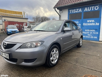 Mazda 3 1.6 TE kevés km.vonóhorog.téli-nyári kerék