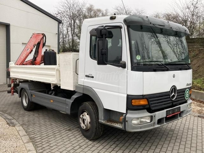 MERCEDES-BENZ Atego 818 Meiller billencs Fassi F60C daruval