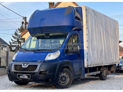 PEUGEOT BOXER 3.0 HDi 350 PTC L4 Heavy EURO5 Lamar hálófülkés.Ponyvás.klímás....Nem áfás..Friss műszaki