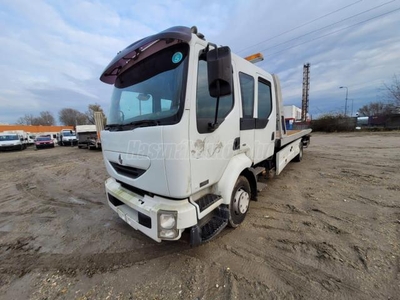 RENAULT Midlum 220 DCi hydroplatós doka tréler