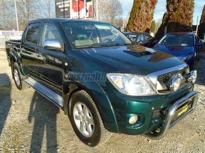 TOYOTA HI LUX Hilux 3.0 D-4D 4x4 Double SR+ JÓ ÁLLAPOT! FRISS MŰSZAKI!