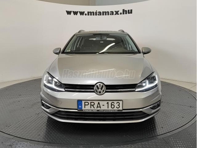 VOLKSWAGEN GOLF VII Variant 1.6 TDI BMT Comfortline LED ACC Navi magyar. 1 tulaj. sérülésmentes. márkaszervizben vezetett szervizkön