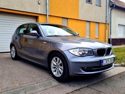 BMW 116d 1 tulaj. teljes szervizmult.digitális klíma.radar. 8 kerék