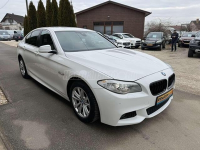 BMW 520d (Automata) M-PAKET V.SZ.KÖNYV LED BI-XENON NAVIGÁCIÓ BŐR TEMPOMAT 235E KM