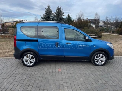 DACIA DOKKER 1.5 dCi Stepway Magyar---126.000km---Navi---Tempomat---Ülésfűtés---Alufelni---Parkradar